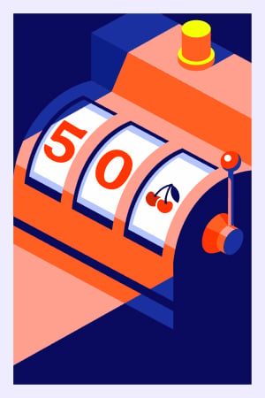 Make 50 spins in one game session